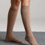 Ciorap compresiv pana la genunchi cu varf inchis MorsaCyberg, Cod 110.431/531/631