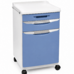 Noptiera din Plastic cu Roti pentru Spital Dr. Happy JLS402