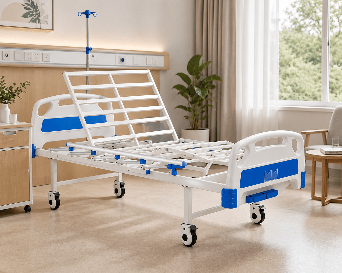 Pat Spital Manual cu Doua Functi JL 2561