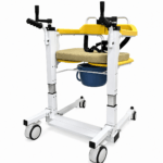 Scaun cu Toaleta si Roti Multifunctional pentru Ridicare si Transfer Pacienti Dr. Happy JL2010