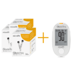 Pachet Promo 3 Cutii Teste Microlife + Glucometru Microlife GlucoTeq