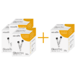 Pachet 3+1 Cutii Teste pentru Masurarea Glicemiei Microlife GlucoTeq (150 teste +50 teste gratuit)