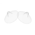 Set 2 protecții mameloane din silicon, transparent, cu cutie de depozitare Akuku A0249