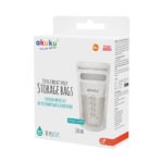 Set 30 pungi sterile pentru stocarea laptelui matern 150 ml Akuku A0011
