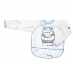 Bavetă cu mâneci lungi Akuku A0517 albastră – impermeabilă, cu buzunar