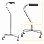 Baston Din Aluminiu Cu Patru Picioare DrHappy JL921L