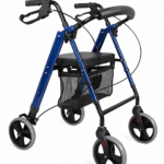 Rolator Pliabil cu 4 roti, Sezut si Manere Sprijin Reglabile pe Inaltime Dr. Happy JL9188LH